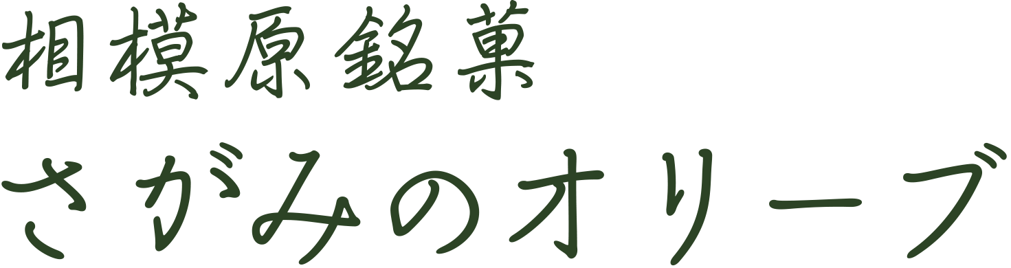 さがみはらオリーブベースの相模原銘菓「さがみのオリーブ」